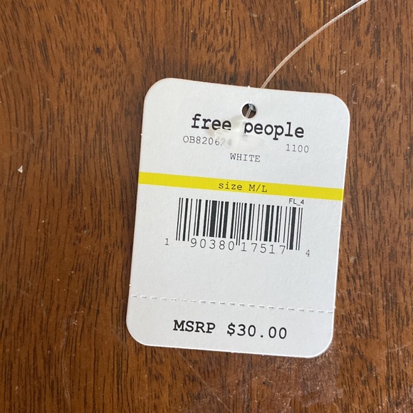 NEW WITH TAGS FREE PEOPLE TANK - Picture 3 of 3